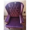 Image 1 : Vintage Upholstered Wingbacked Chair