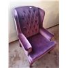 Image 2 : Vintage Upholstered Wingbacked Chair