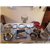 Image 1 : Assortment of Metal Bowls, Plates, and More!