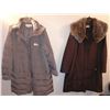 Image 1 : 2 x Women's Winter Coats - Brands: Bianca Nygard (Size L) and Planet (Size 12)
