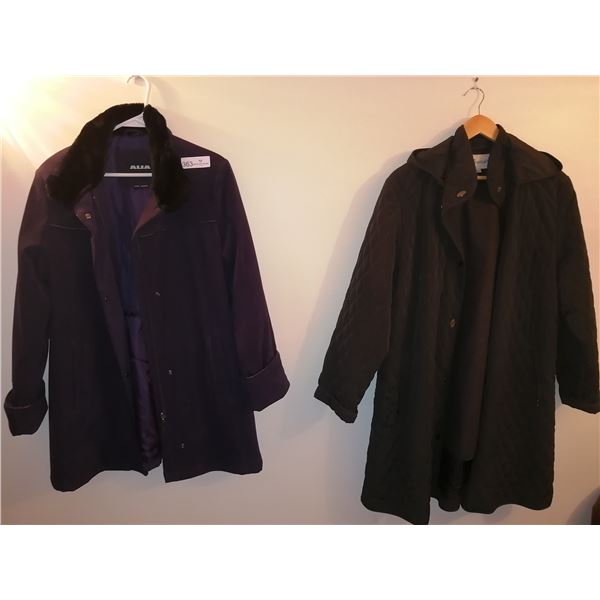 2 x Women's Coats - Brands: Alia (Size M) and Jessica (Size 11/12)