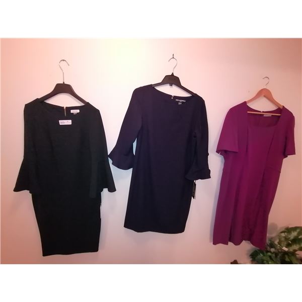 Women's Dresses - Karl Lagerfeld (Brand New, S12) Calvin Klein (Brand New, S10), and Planet (S12)