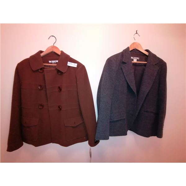 2 x Nygard Collection Cashmere Blend Jackets (Size 12 and 16P)