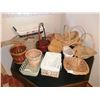 Image 1 : Assortment of Wicker Baskets