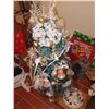 Image 6 : Large Assortment of Christmas Decorations - 2 x Mini Trees, Lights, Nativity Figurines, and More!