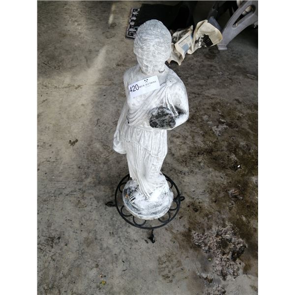 Stone Statue of Woman