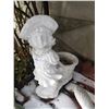 Image 1 : Plaster Statue Planter of Little Girl w/ Basket