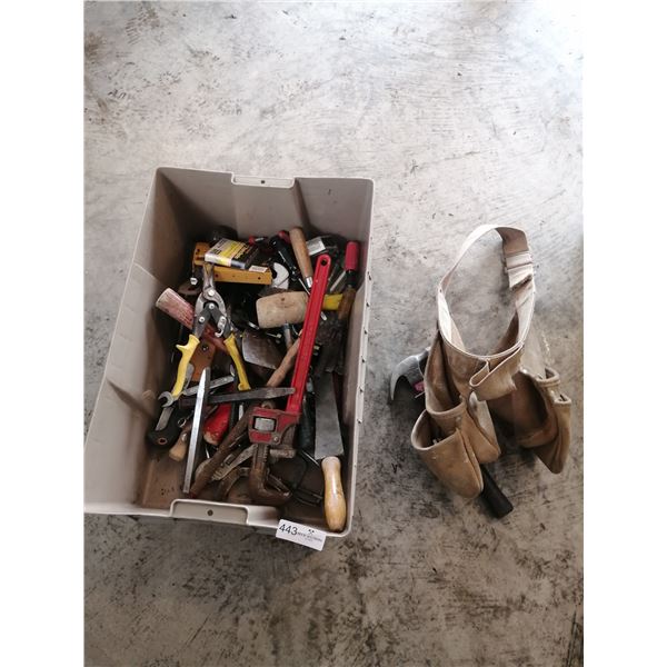 Assortment of Tools - Includes Tool Belt!
