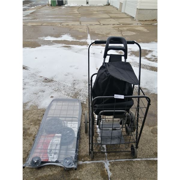 3 x Shopping Carts  - One Brand New and Sealed