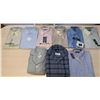 Image 1 : 7 x Men's Dress Shirts and 2 x Pyjama Sets - All Brand New (See Pictures for Sizing)