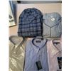 Image 2 : 7 x Men's Dress Shirts and 2 x Pyjama Sets - All Brand New (See Pictures for Sizing)