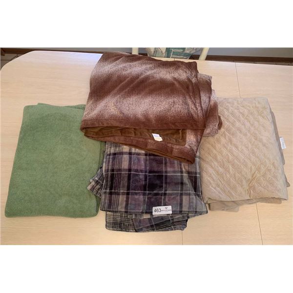 4 x Assorted Blankets