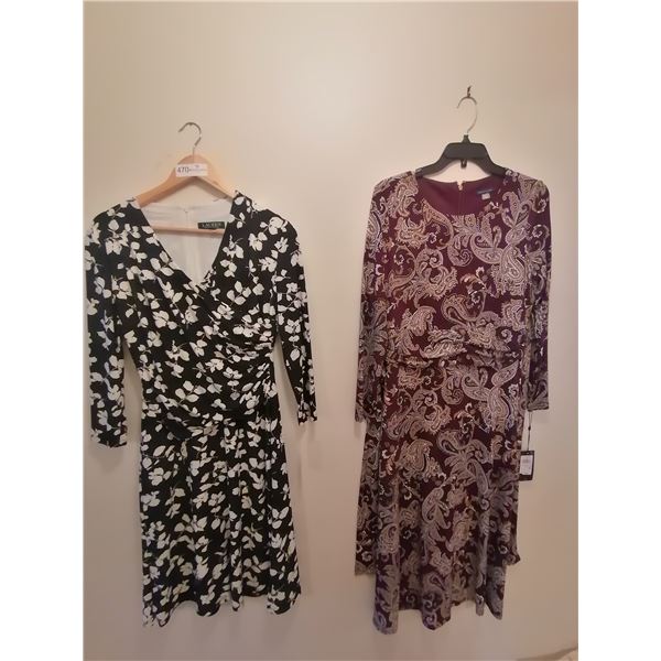 Brand New w/ Tags Tommy Hilfiger Dress and Lauren Ralph Lauren Dress (Sizes 10) - $300+ Retail Value