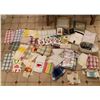 Image 1 : Large Assortment of Kitchen Towels and Home Decor