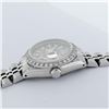 Image 7 : Rolex Ladies Stainless Steel 26MM Slate Grey String Diamond Lugs Wristwatch