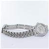 Image 8 : Rolex Ladies Stainless Steel 26MM Slate Grey String Diamond Lugs Wristwatch