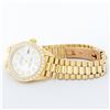 Image 5 : Rolex Ladies 18K Yellow Gold Mother Of Pearl Diamond President Wristwatch