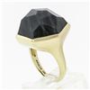 Image 9 : 18k Gold IPPOLITA Rock Candy Unique Faceted Blue Gray Stone Solitaire Ring