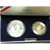 Image 1 : 1994 World Cup USA Two Coin Proof Set