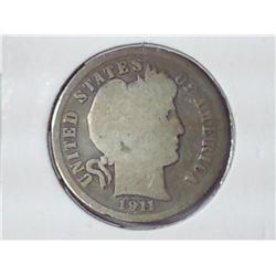 1911 Barber Dime