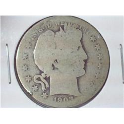 1903-S Barber Half Dollar