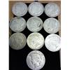 Image 1 : 10 Assorted Silver Dollars (5 Morgans, 5 Peace)