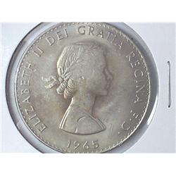1965 Great Britian Churchill Crown (UNC)