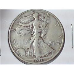 1936 Walking Liberty Half Dollar