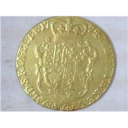 1774 Great Britain Gold Guinea 8.1 grams 91+% Fine