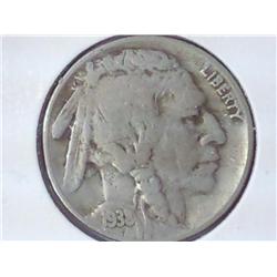 1938-D Buffalo Nickel