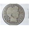 Image 1 : 1908 Barber Half Dollar