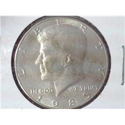 1985-D Kennedy Half Dollar (UNC)
