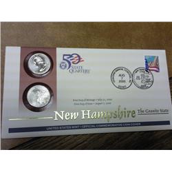 2000 New Hampshire US Mint FDC