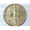 Image 1 : 1941 Gold Plated Walking Liberty Half Dollar