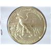 Image 2 : 1941 Gold Plated Walking Liberty Half Dollar