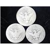 Image 2 : 3 Assorted Barber Quarters