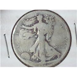1920-D Walking Liberty Half Dollar