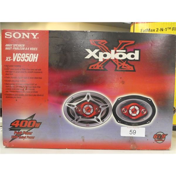Sony 4way speaker