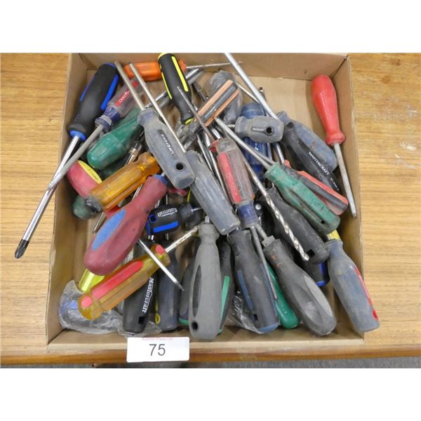 assorted screwdrivers