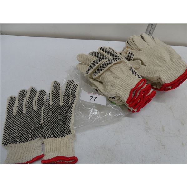 Cotton work gloves