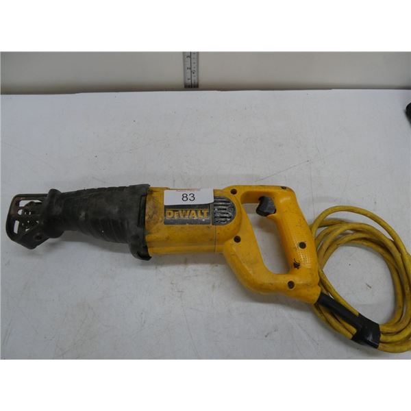 Dewalt reciprocating saw