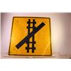 Image 1 : *Railroad Crossing Sign (36x36)