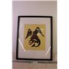 Image 1 : Framed Aboriginal Art “Thunderbird & Whale” by Doug LaFortune Sr. (11x17)