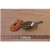 Image 1 : 1940’s Metal Sugar Scoop and Copper Plate Spoon Rest