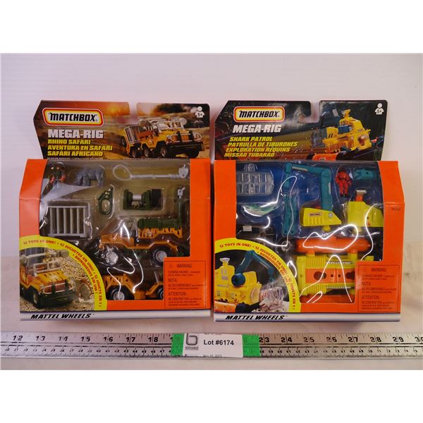 (2) Matchbox Mega Rigs (NIB) - Bodnarus Auctioneering