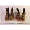 Image 1 : (2) Pairs of Boots (Size 8 and 10)