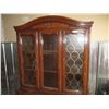 Image 2 : **(2) China cabinet - 54W 76T - has a cord for lights