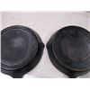 Image 4 : (2) Cast iron pans