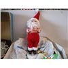 Image 2 : *lot of christmas decor, santa, tinsel, tote
