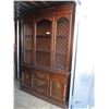 Image 1 : **2-piece china cabinet - 75" tall